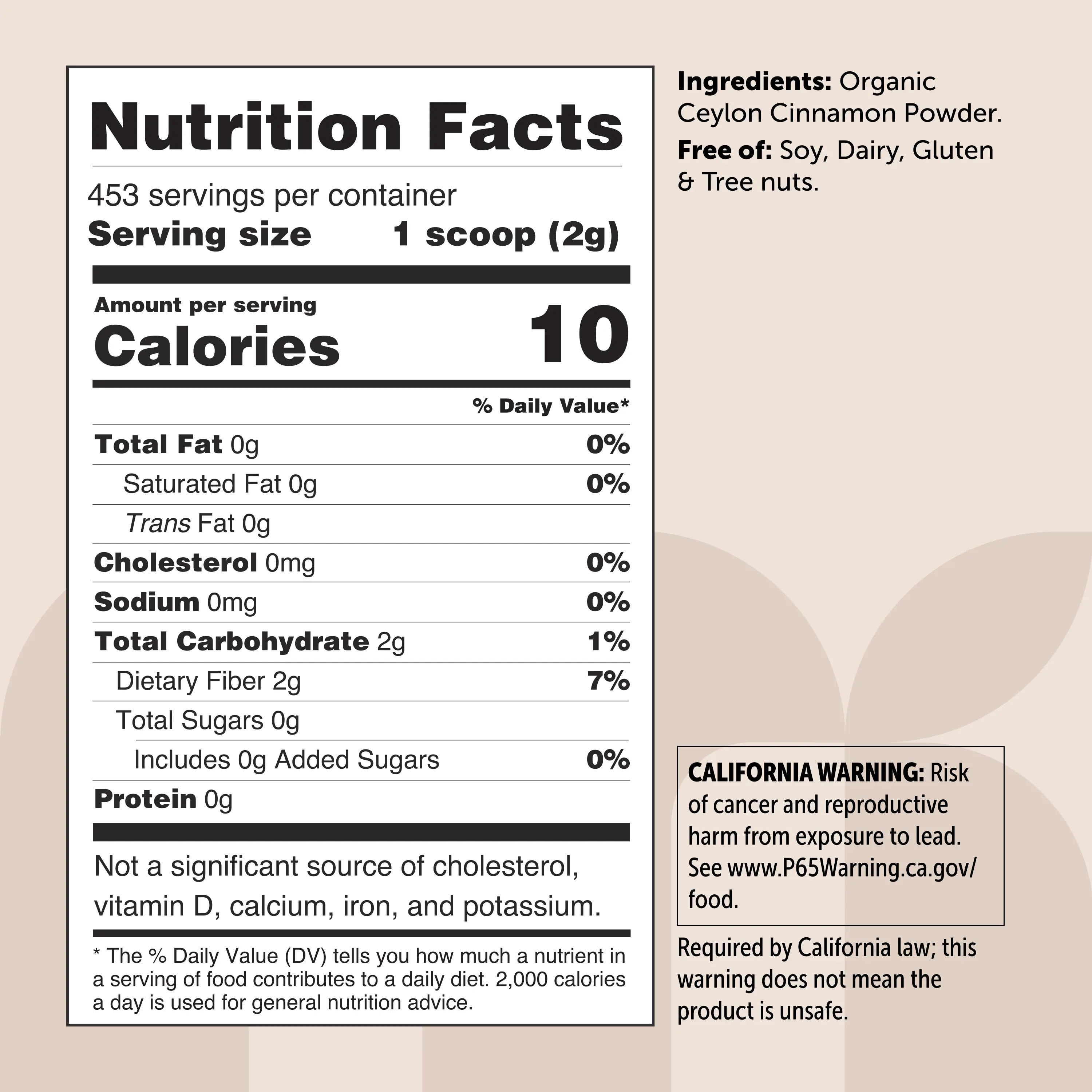 Organic Ceylon Cinnamon Powder